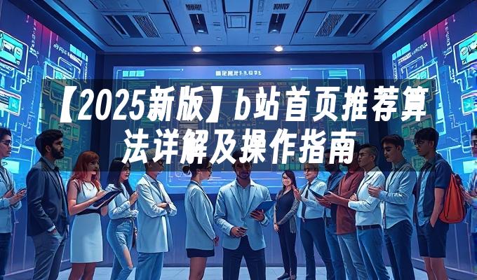 苹果cms模板【2025新版】b站首页推荐算法详解及操作指南苹果cms